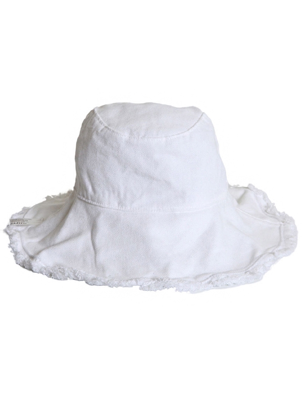 [아이유 착용][Unisex]Reversible White Bucket Hat 