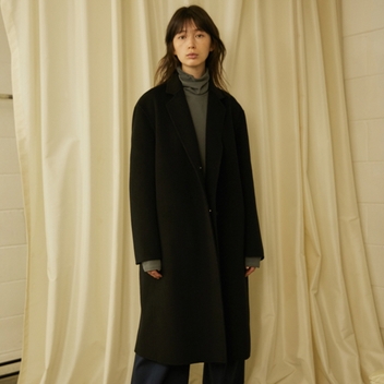 HANDMADE LONGCOAT - BLACK