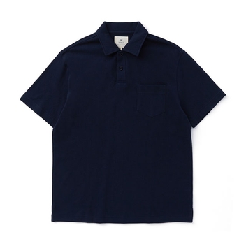 Mesh Cotton PK_Navy