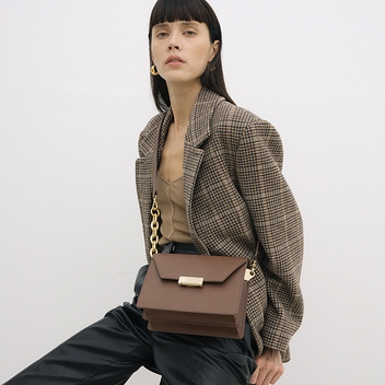 Clever Bag Medium Cocoa Brown
