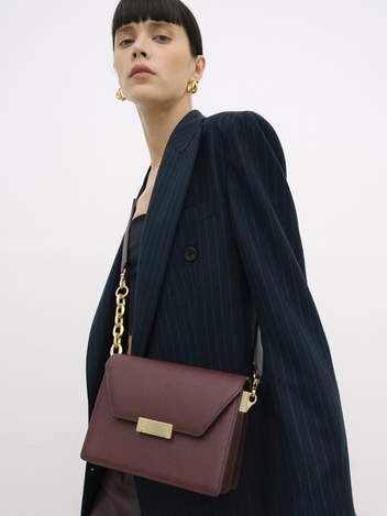 Clever Bag Medium Bordeaux