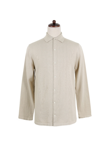 14gg Cashmere Knit Shirts (Beige)