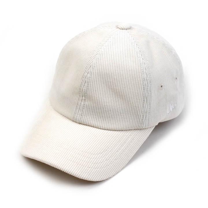 Ivory Corduroy Muji Ballcap