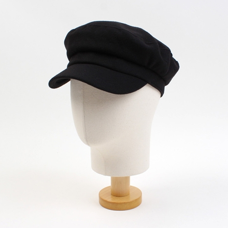 Mild Wool Black Marine Cap