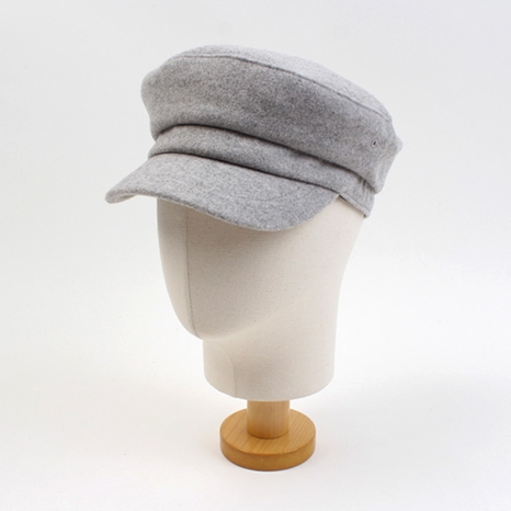 Mild Wool Light Gray Marine Cap