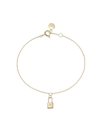 14K Luck-Key 팔찌_JAJBWG062