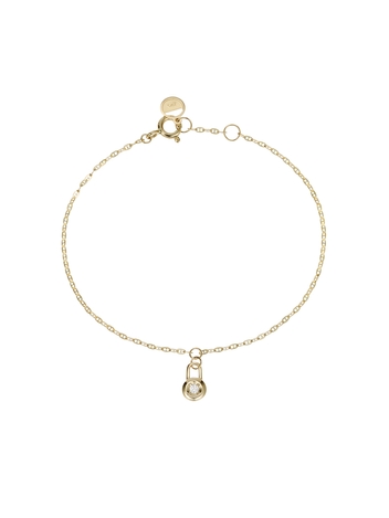14K Luck-Key 팔찌_JAJBWG042