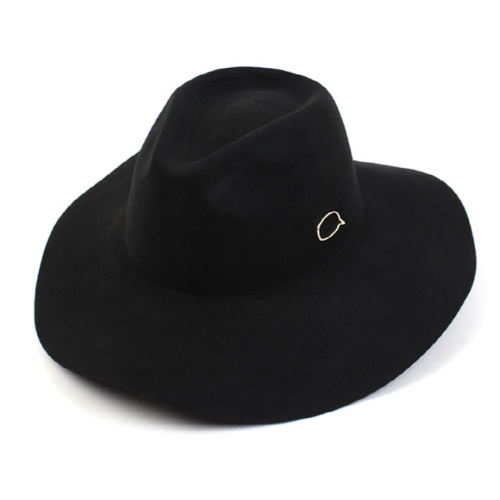 GD Bubble Long Wool Fedora