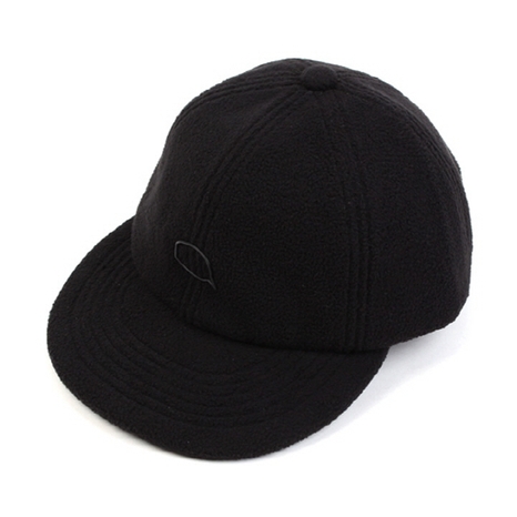 BK Bubble Fleece Black Bike Cap