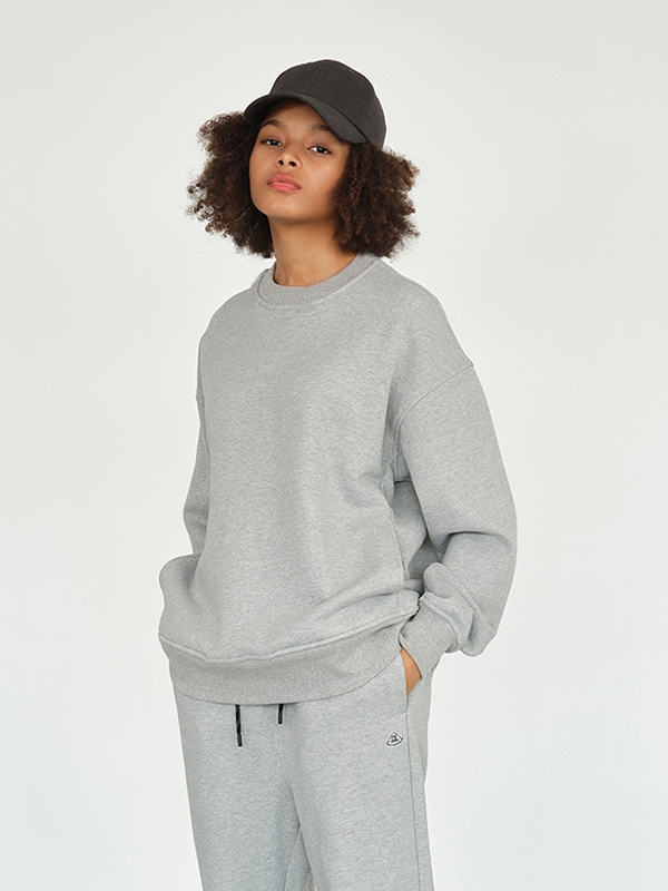 CSL HEAVYWEIGHT SWEAT SHIRT - M.GREY