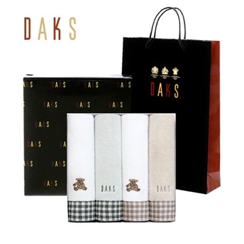 닥스 뉴깅엄체크세면4매세트