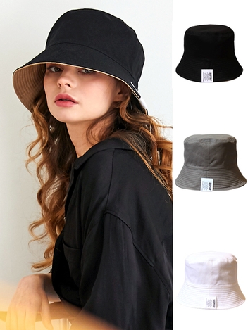 [unisex]21 REVERSIBLE BUCKET HAT (3COLORS)