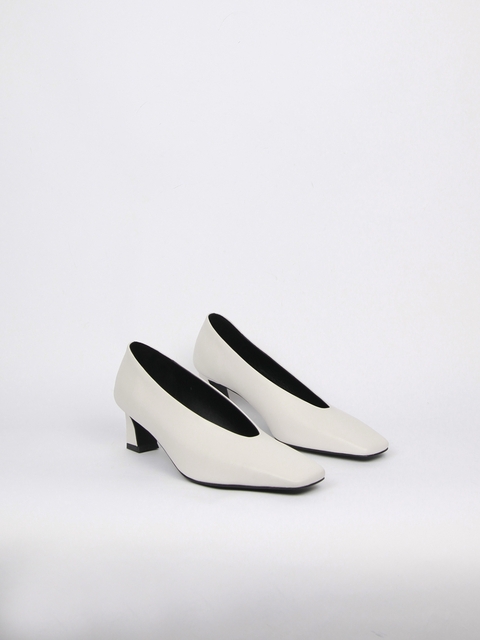 Ivy Pumps Leather Off-White