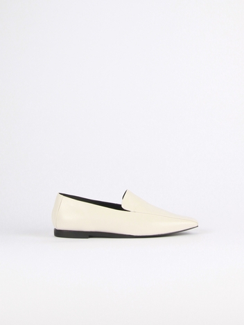 Devona Loafer Leather Ivory