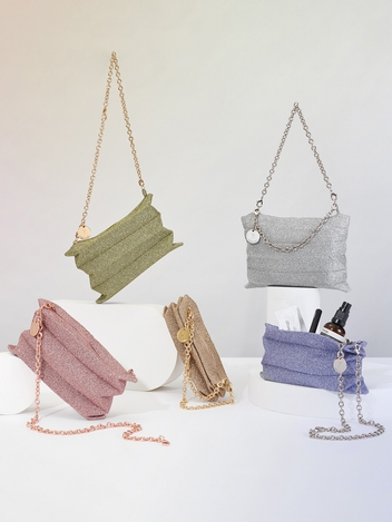 Lucky Pleats Knit Starry Mini Chain (ALL)