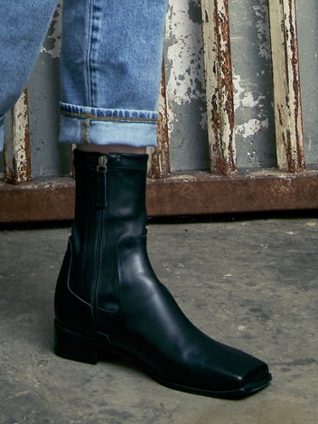 [임나영 착용] Socks Ankle Boots LC113_3cm