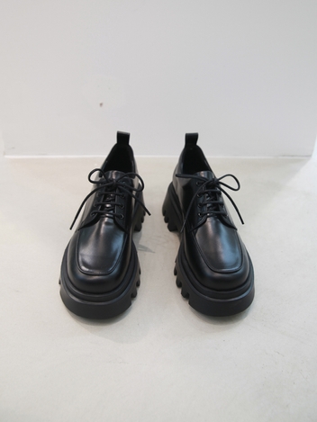 Mael Lace-up Loafer Black
