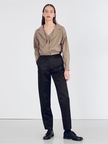 Fake Collar Shirt_Warm Khaki