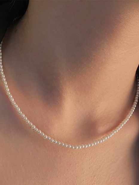 TN76 Simple pearl necklace