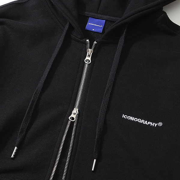 [SET] Hoodie 2way Zip-up + Training jogger BK