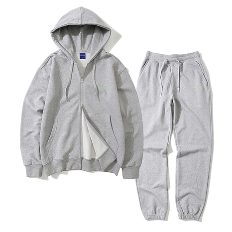 [SET] Hoodie 2way Zip-up + Training jogger MEL