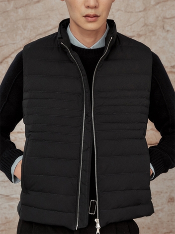 Goose Down Vest_Dark Navy