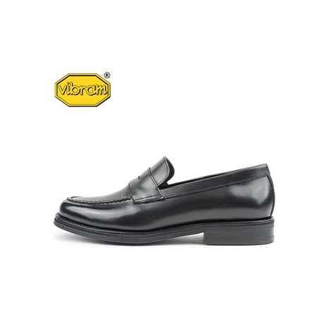 BLACK BOX ETON PENNY LOAFERS