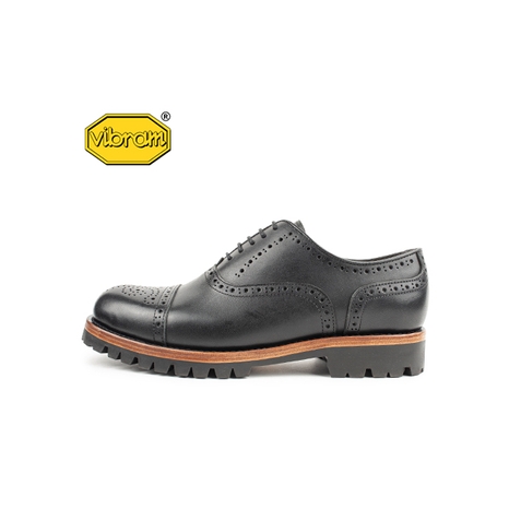 BLACK BROGUE OXFORD