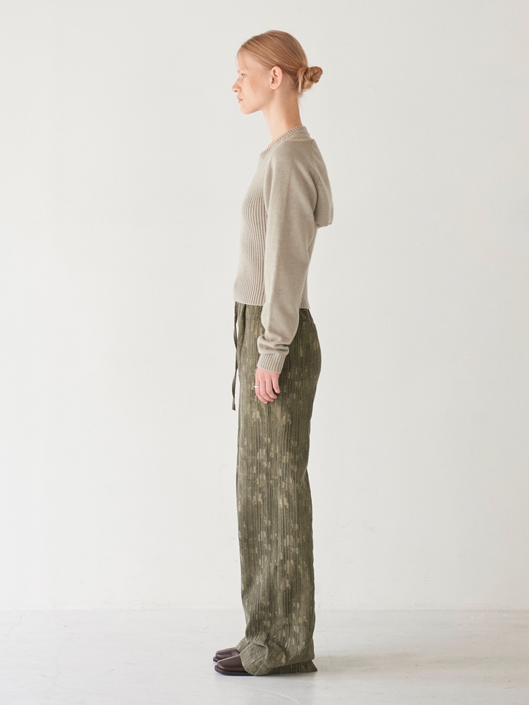 BOLERO LAYERED KNIT_GREY