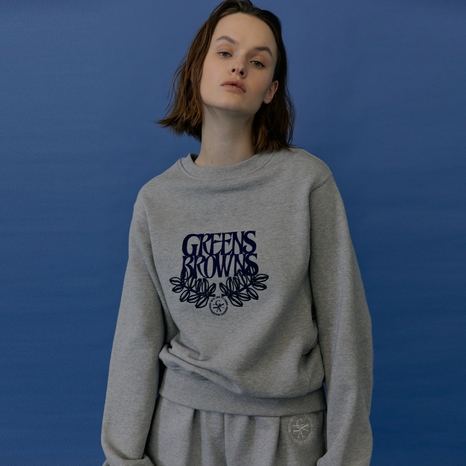 [GUAV] GRBR Sweatshirts Grey