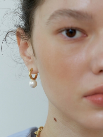 Chic Pearl Ring Earrings