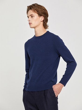 Wholegarment Sweater_Navy