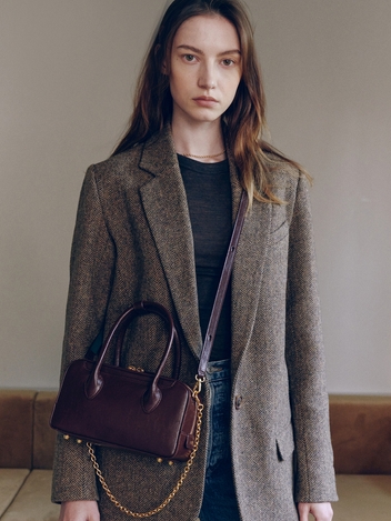 Bowling Bag Medium Choco Brown