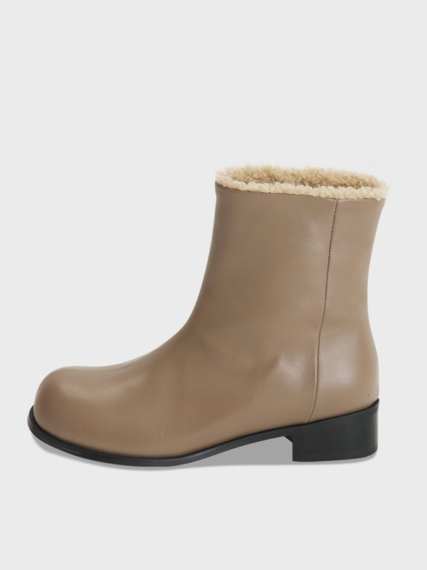 PHILIP FUR BOOTS BROWN