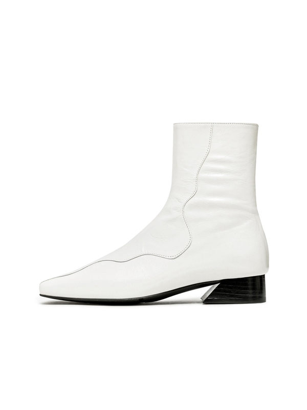 Mare ankle boots - lily white