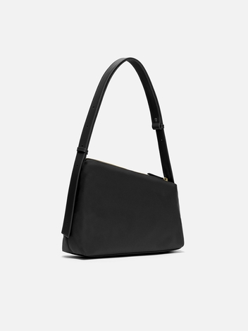 Rowie nylon shoulder bag Black