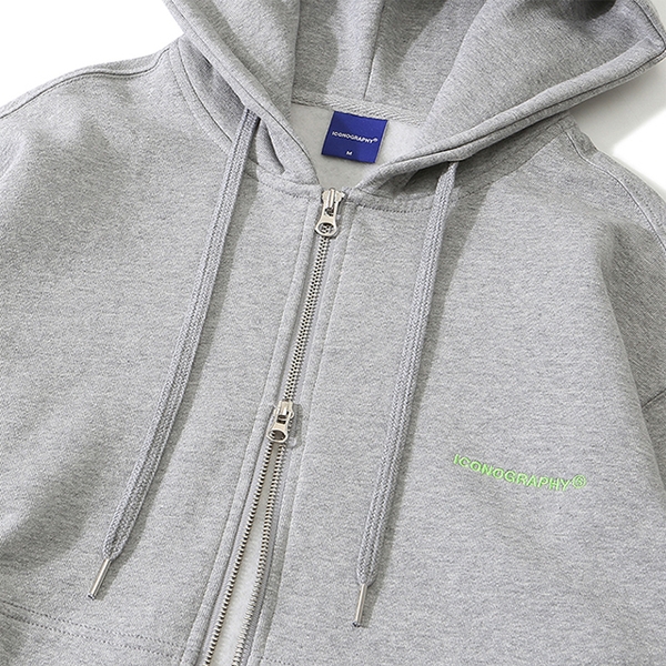 [SET]기모_Hoodie 2way Zip-up + Training jogger MEL