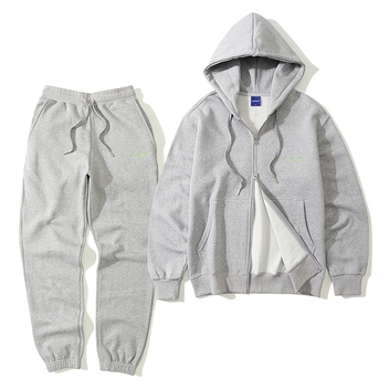 [SET]기모_Hoodie 2way Zip-up + Training jogger MEL