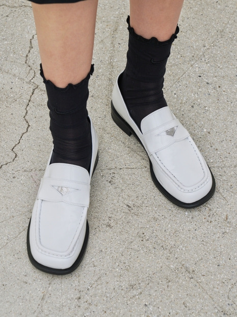 PENNY LOAFER-off white