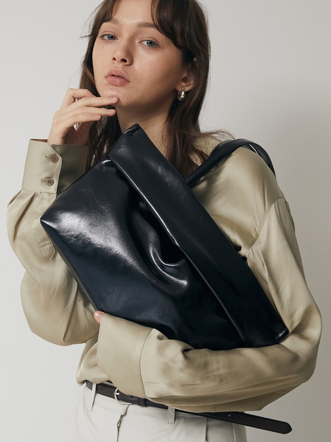 [레아 숄더백_블랙] Leah Shoulder Bag_Black