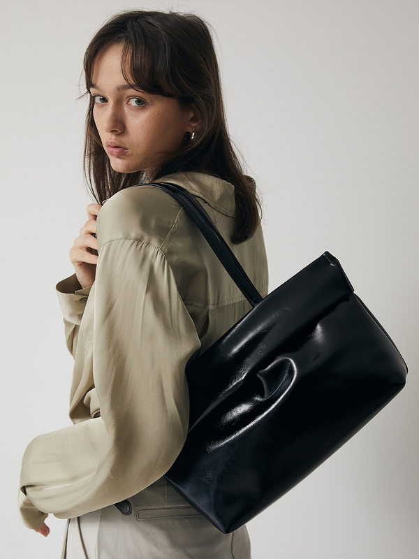 [레아 숄더백_블랙] Leah Shoulder Bag_Black