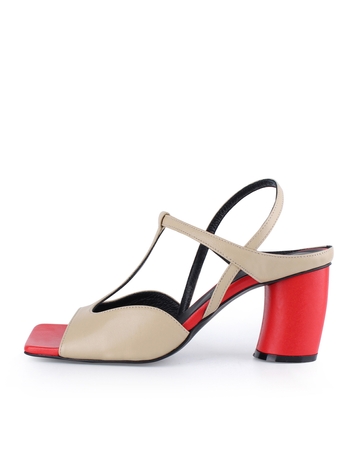 T Strap Wave Sandals / CG1040BERD