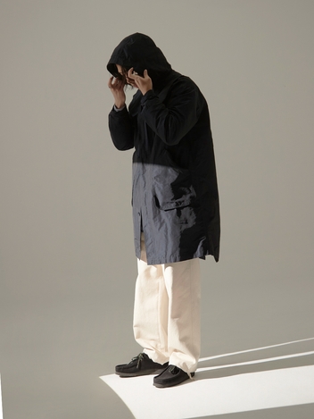 MUNDO FISHTAIL COAT NAVY