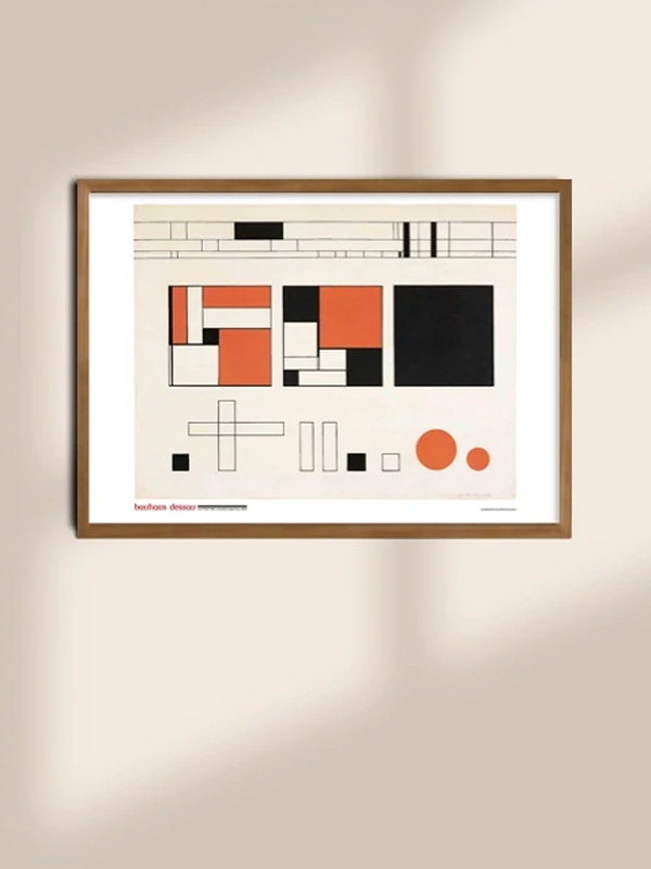 Bauhaus - ABSTRACT COMPOSITION 1926(원목)