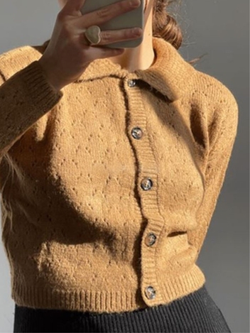 Estela Cardigan - Tan