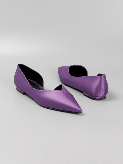 Stiletto Satin Flat LC130 4color_1cm