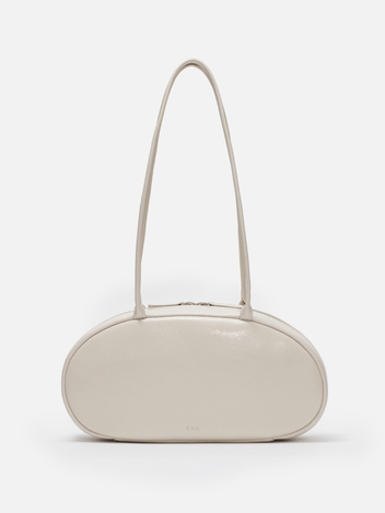 Pebble Medium Shoulder bag Wrinkled Ivory