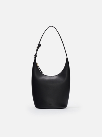 Mini around hobo bag Black