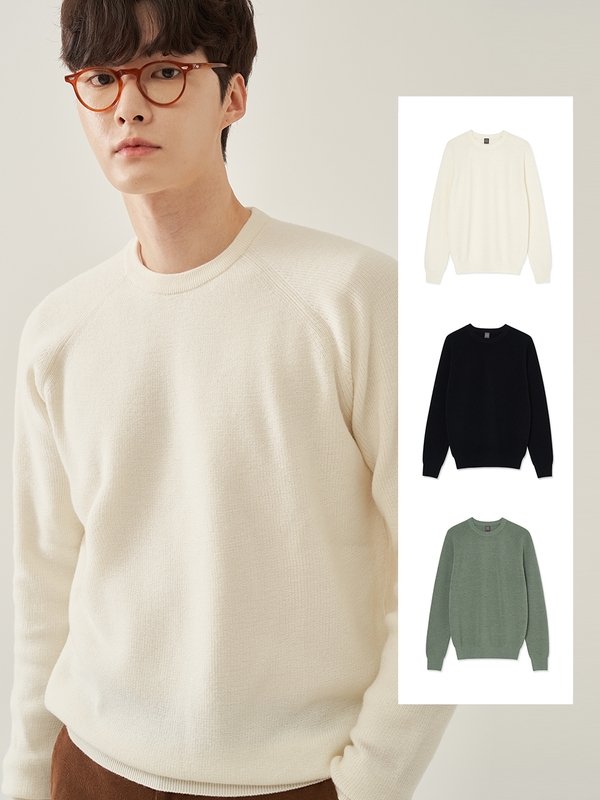 Soft Raglan Crewneck