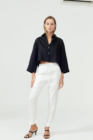 Swan Pants - White